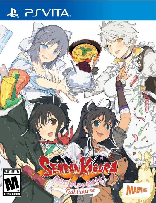 Senran Kagura Bon Appetit Full Course for Sony PlayStation Vita