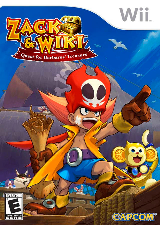 Zack and Wiki Quest for Barbaros Treasure for Nintendo Wii