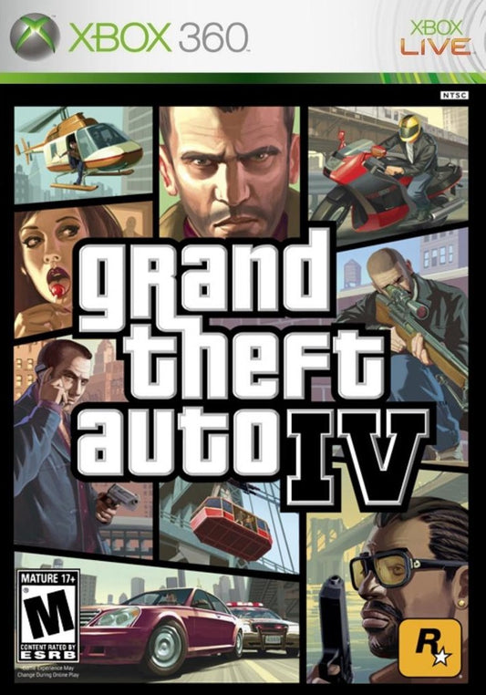 Grand Theft Auto IV for Xbox 360
